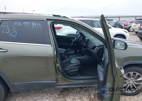 2019 Jeep Cherokee Latitude Plus Fwd from USA, damaged, VIN 1C4PJLLB3KD296413